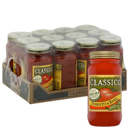 Classico Sauce Classico Tomato & Basil, 24 Ounce