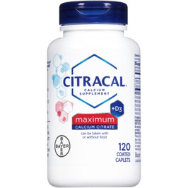 Citracal Maximum 120Ct, 120 Piece