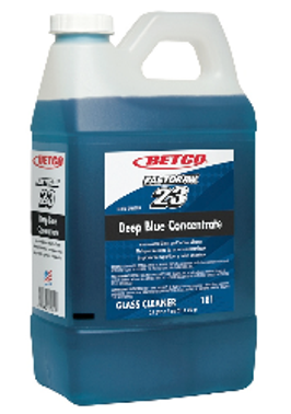 Betco Glass Cleaner Concentrate, Deep Blue