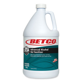 Betco Advanced Gel Hand Sanitizer, 1 Gal Bottle, Light Fresh Scent, 4/Carton