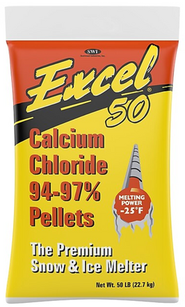 Scotwood Industries Excel Calcium Chloride Pellets Ice Melt, 50 lb. Bag