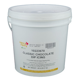 Henry And Henry Classic Chocolate Dipping Icing, 45 Pounds