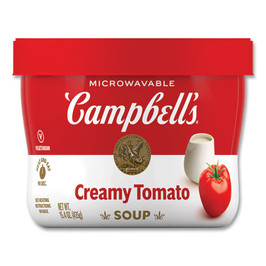 Campbell's Creamy Tomato Bowl, Tomato, 15.4 Oz, 8/carton