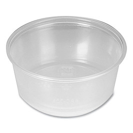 Fabri-Kal Portion Cups, 2 Oz, Clear, 2,500/carton