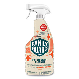 Family Guard Disinfectant, Citrus Scent, 32 Oz Trigger Bottle, 8/carton