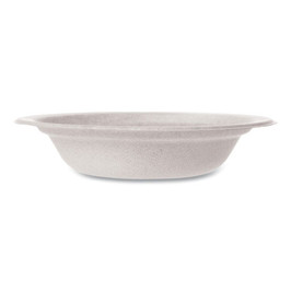 Vegware Molded Fiber Tableware, Bowl, 12 Oz, White, 1,000/carton