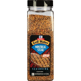 McCormick Kosher Grill Mates Montreal Steak Seasoning, 29 Ounce, 6 Per Case