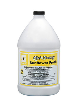 Spartan Lite'n Foamy Sunflower Fresh Hand Wash 1 Gallon, 4 Per Case