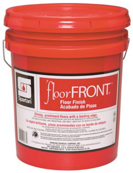 Spartan Floor Front Floor Finish, 27% Solids, High Gloss 5 Gallon Pail