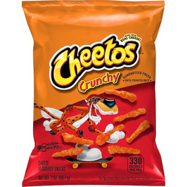 Cheetos Crunchy Cheese Flavored Snack, 2 Ounce, 64 Per Case