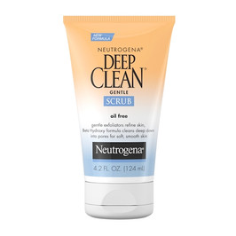 Neutrogena Deep Clean Gentle Scrub, 4.2 Fluid Ounces, 12 Per Case