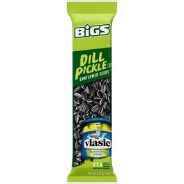 Bigs Dill Pickle Sunflower Seeds, 2.75 Ounces, 12 Per Box, 6 Per Case