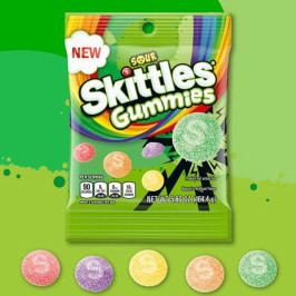 Skittles Sour Pack Gummies, 5.8 Ounce, 12 Per Case