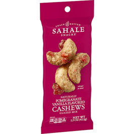 Sahale Cashew Vanilla Pomegranate, 1.5 Ounces, 18 Per Case