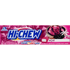Hi Chew Acai Chewy Candy, 1.76 Ounce, 15 Per Box, 12 Per Case