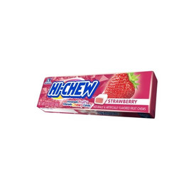 Hi Chew Strawberry Chewy Candy, 1.76 Ounce,1.76 Ounce, 15 Per Box, 12 Per Case