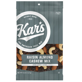 Second Nature Rasin Almond Cashew 4.5 Oz, 4.5 Ounces, 12 Per Case