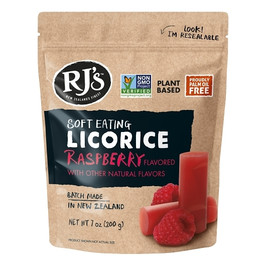Rj s Raspberry Licorice, 7 Ounce, 8 Per Case