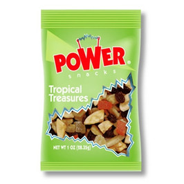Power Snacks Mix Tropical Treasure, 1 Ounces, 150 Per Case