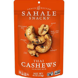 Sahale Glazed Thai Cashews Mix, 4 Ounce, 6 Per Case