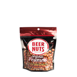 Beer Nuts Original Peanut Resealable Sup, 8 Ounce, 12 Per Case