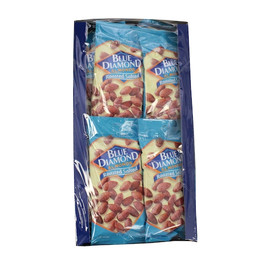 Blue Diamond Almonds Almonds Roasted Salted 4 Ounces, 12 Per Box, 6 Per Case