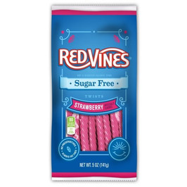 Red Vines Sugar Free Strawberry Twists, 5 Ounces, 12 Per Case