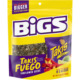 Bigs Fuego Sunflower Seeds, 5.35 Ounces, 12 Per Case