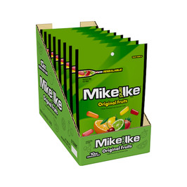 Mike and Ike Original Fruits Chewy Candy, 10 Ounces, 8 Per Case