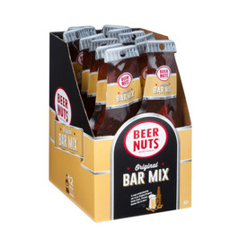 Beer Nuts Original Bar Mix Beer Bottle, 1.13 Ounce, 72 per case