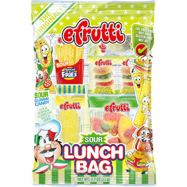 Efrutti Sour Lunch Bag, 2.7 Ounces, 12 Per Case
