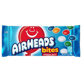 Airheads Original Fruit Bites, 2 Ounce, 18 Per Box, 8 Per Case