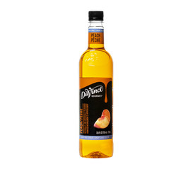 Davinci Gourmet Sugar Free Peach Syrup, 750 Milliliter, 4 Per Case