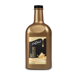 Davinci Gourmet White Chocolate Sauce, 0.05 Gallon, 6 Per Case