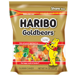 Haribo Gold-Bears Gummi Candy, 14 Ounce, 5 Per Case Haribo Gold-Bears Gummi Candy, 14 Ounce, 5 Per Case