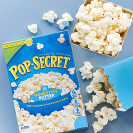 Pop Secret Homestyle Buttered Microwave Popcorn, 9.6 Ounce, 6 Per Case