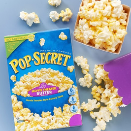 Pop Secret Movie Theater Butter Popcorn, 9.6 Ounces, 6 Per Case