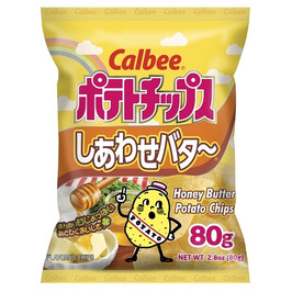 Calbee Honey Butter Potato Chips, 2.8 Ounce, 24 Per Case