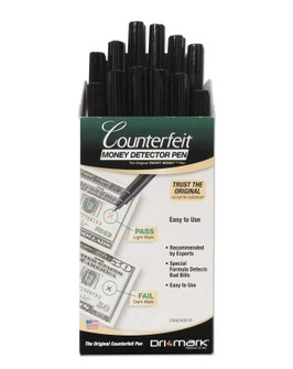 Dri-Mark Products Smart Money Counterfeit Bill Detector Pen, U.S. Currency