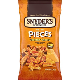 Snyder s Of Hanover Snyders Of Hanover Pretzels Cheddar Cheese, 5 Ounce, 8 Per Case