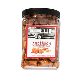 H.K. Anderson Peanut Butter Pretzels, 24 Ounces, 8 Per Case