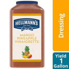 Hellmann s Mango Pineapple Vinaigrette Dressing Bulk, 1 Gallon, 4 Per Case