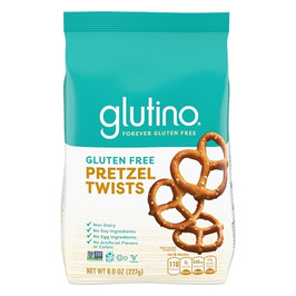 Glutino Gluten-Free Pretzel Twists, 8 Ounce, 12 Per Case