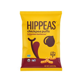 Hippeas Non-Gmo Chickpea Puffs - Bohemian Bbq, 1.5 Ounce, 12 Per Case