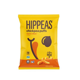 Hippeas Non-Gmo Chickpea Puffs -Nacho Vibes, 0.8 Ounce, 24 Per Case