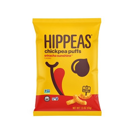 Hippeas Non-Gmo Chickpea Puffs -Sriracha Sunshine, 1.5 Ounce, 12 Per Case