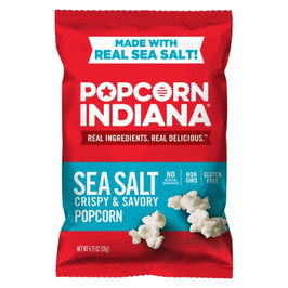 Popcorn Indiana Crispy And Savory Sea Salt, 4.75 Ounce, 12 Per Case