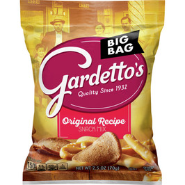 Gardetto s Original Recipe Snack Mix, 2.5 Ounces, 36 Per Case