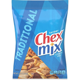 Chex Mix Traditional Snack Mix, 3.75 Ounces, 8 Per Case