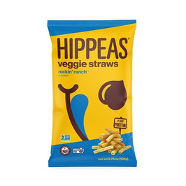 Hippeas Veggie Straws - Rockin  Ranch, 3.75 Ounce, 12 Per Case
